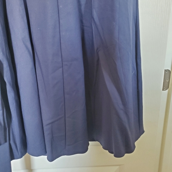 Modcloth Liza Luxe Navy Blue Masquerade Belted Shift Dress w/ Sequins, Size 1X - Picture 13 of 14